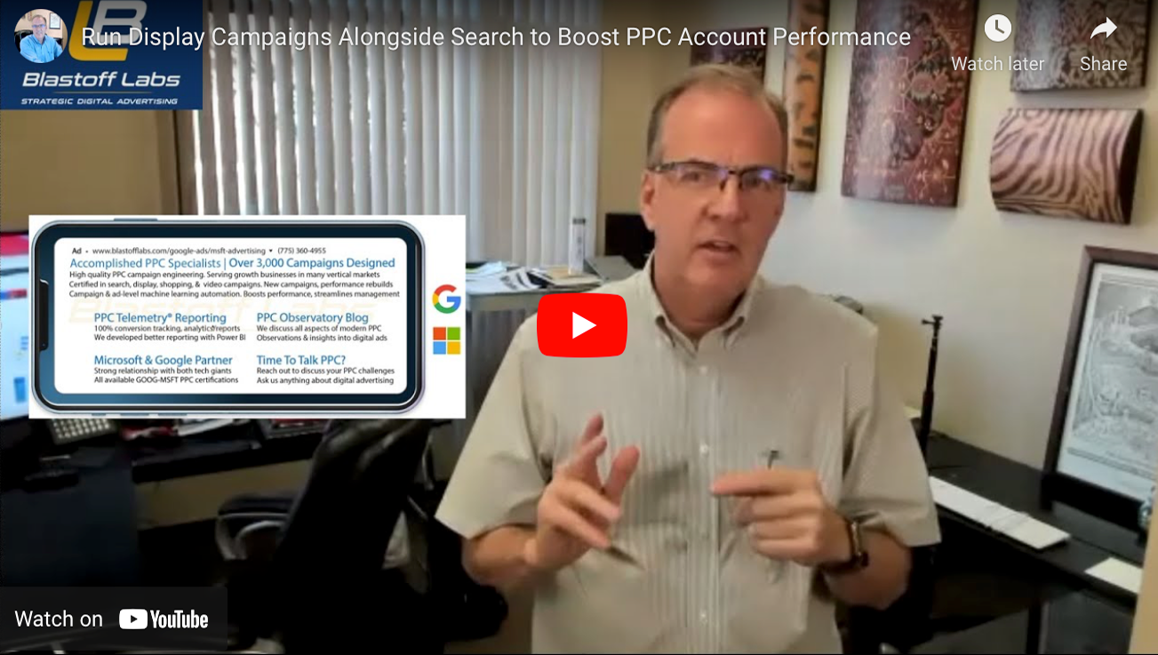 Boost PPC Account with Display & Search